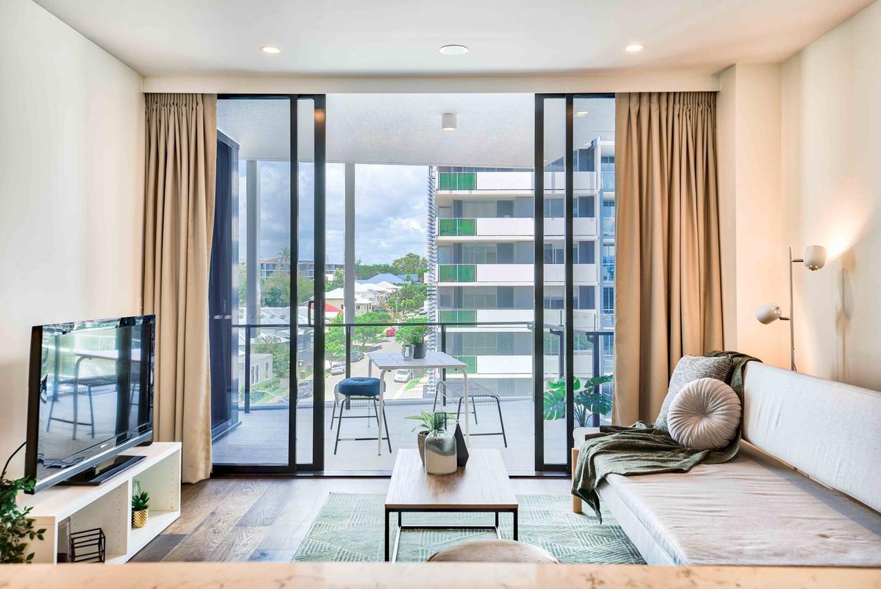 Modern Apartment With Balcony & Parking Brisbane Esterno foto